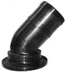 Banjo M100BRB45 1" Flange x 1" 45° Hose Barb Elbow (10/BAG) Banjo M100BRB45 1" Flange x 1" 45° Hose Barb Elbow (10/BAG)