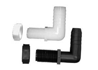 Green Leaf Inc NTL38P 3/8" Barb Poly Elbow (38NTL-P) Green Leaf Inc NTL38P 3/8" Barb Poly Elbow (38NTL-P)