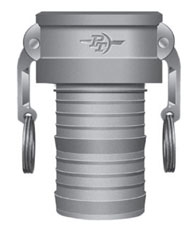 PT Coupling 1000312 Aluminum 1 1/4" Coupler x 1 1/4" Hose Shank (12C) Part C PT Coupling 1000312 Aluminum 1 1/4" Coupler x 1 1/4" Hose Shank (12C) Part C