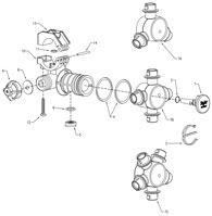 Spraying Systems CP48256-SS SS Pivot Pin for QJ360E Wet Boom Series Spraying Systems CP48256-SS SS Pivot Pin for QJ360E Wet Boom Series